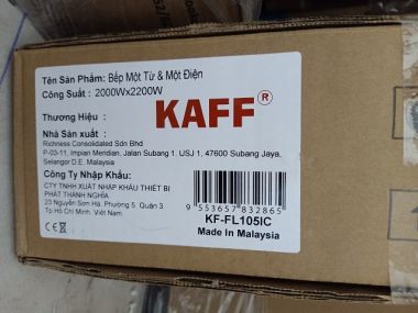 BẾP ĐIỆN TỪ KAFF KF-FL105IC - Mới 100%