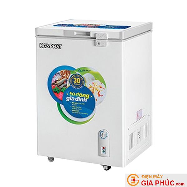 Tủ đông mini Hòa Phát HCF 106S1D 107 lít ( Dàn Đồng )